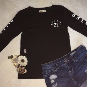 ‼️SOLD‼️ Hollister Black Longsleeve